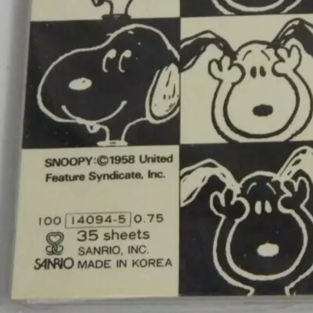 Sanrio Vintage Snoopy Notebook Bundle